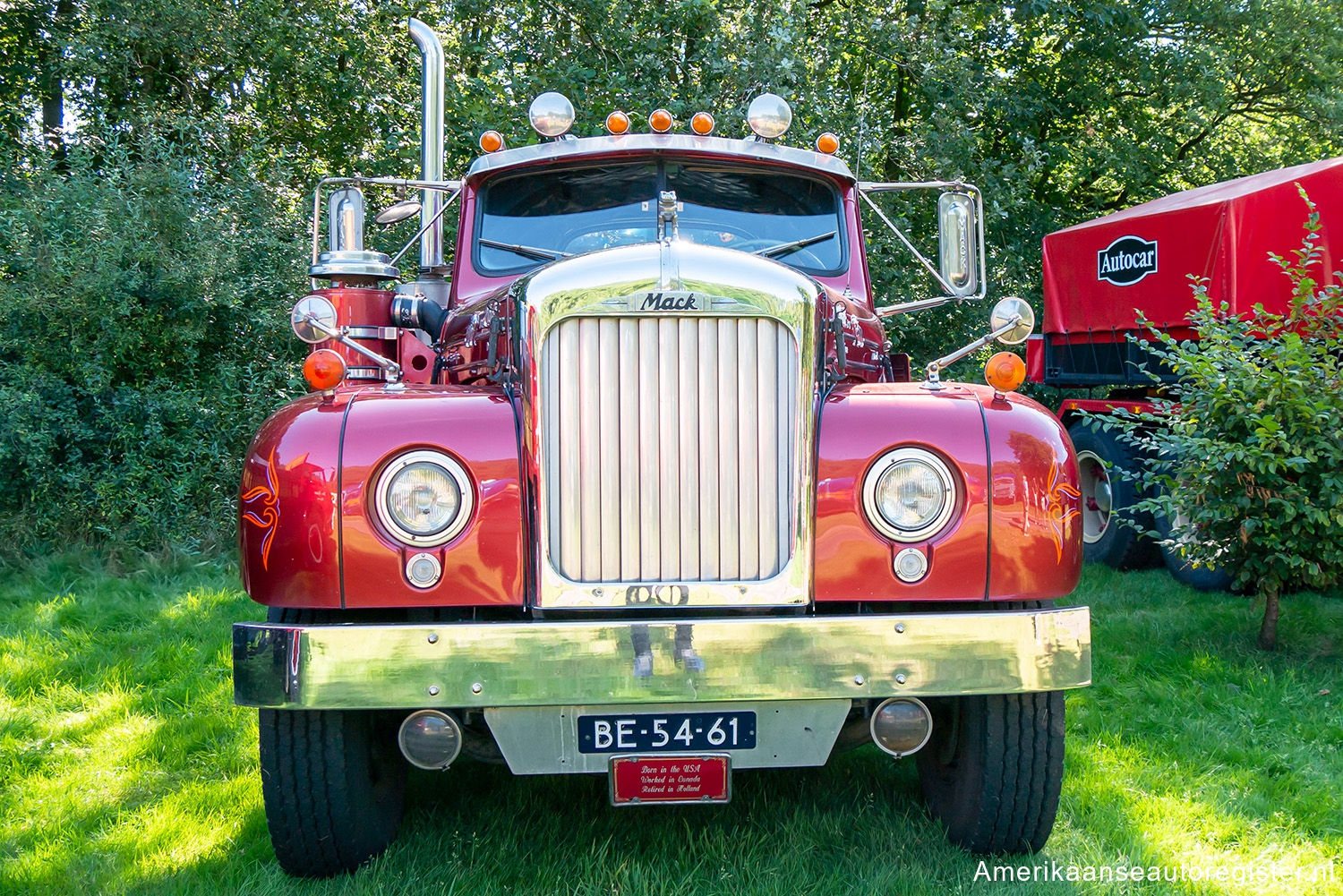 Vrachtwagens Mack B Series uit 1953